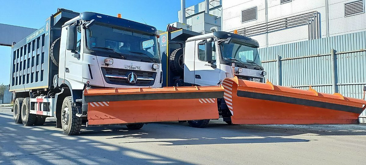 Beiben Truck КДМ НА БАЗЕ САМОСВАЛА 6X4