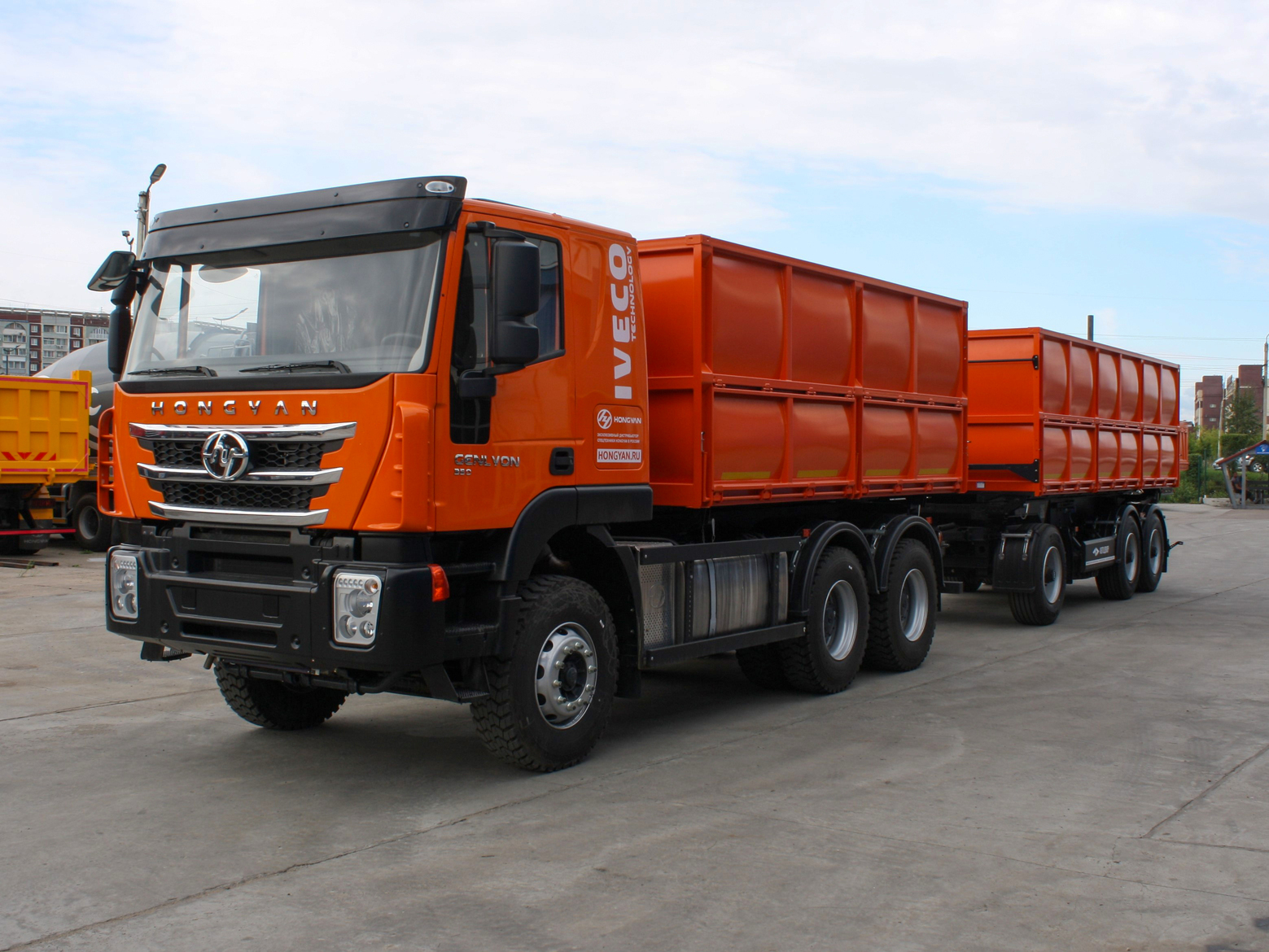 Hongyan Зерновоз 6X4 350 л.с.