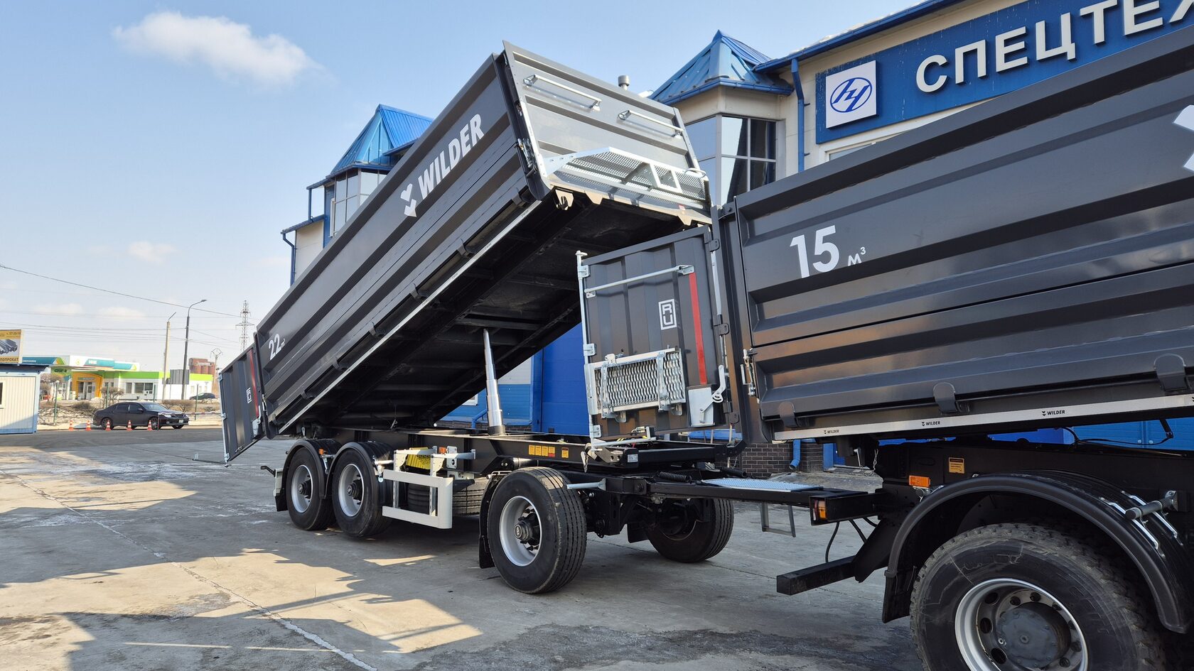 Hongyan Зерновоз 6X4 WILDER 450 л.с. Трехсторонняя разгрузка - фото 12