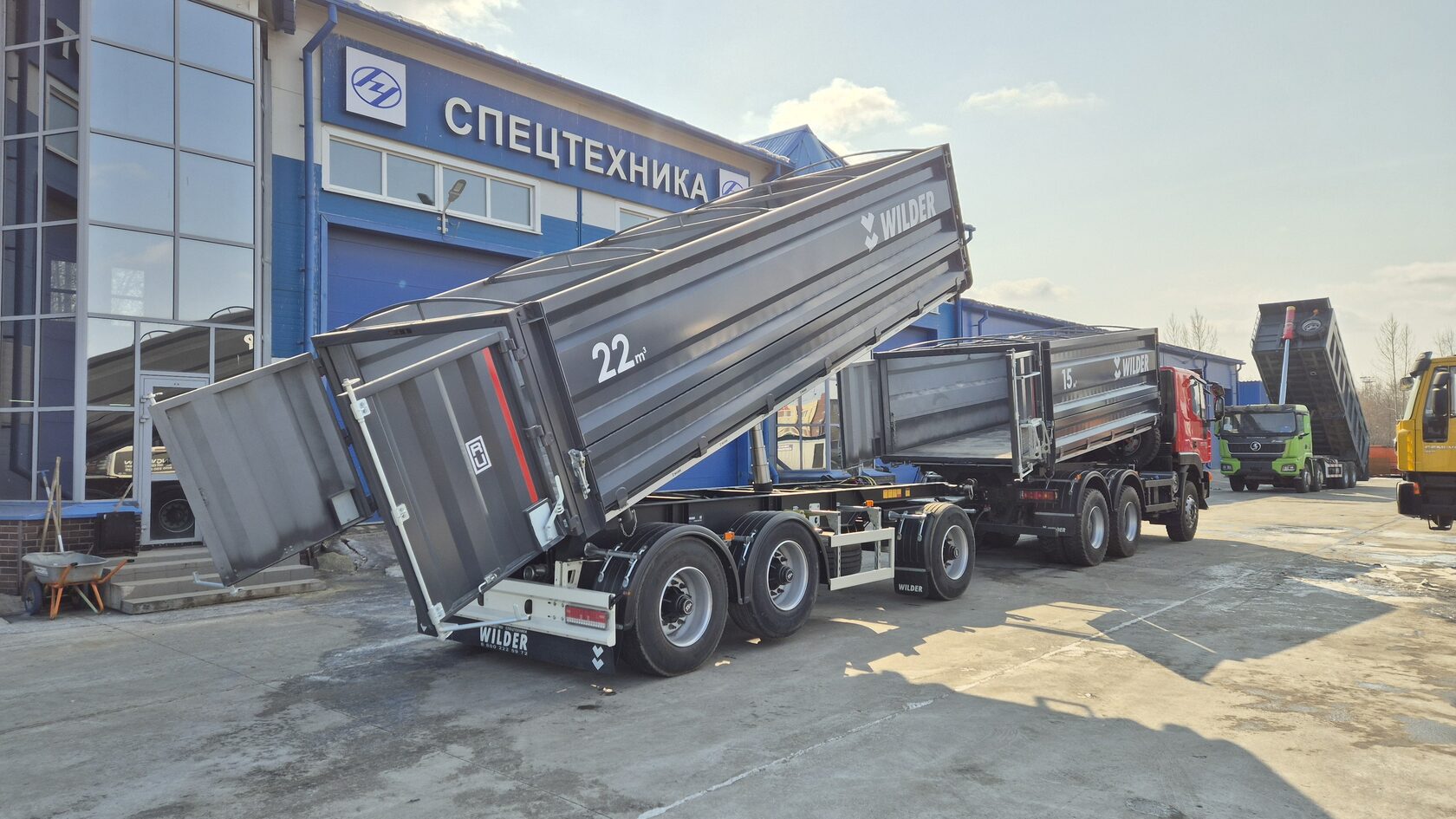 Hongyan Зерновоз 6X4 WILDER 450 л.с. Трехсторонняя разгрузка - фото 15